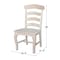 International Concepts Set of 2 Country French Chairs with Solid Seats, Unfinished C-219P - alternate 6